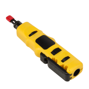 Ударный инструмент для разделки контактов 110-го типа, со стриппером и отверткой Ударный инструмент для разделки контактов 110-го типа, со стриппером и отверткой