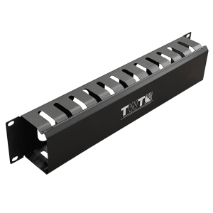Кабельный органайзер 19" c крышкой