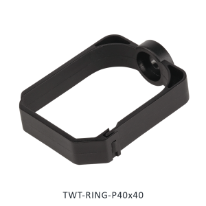 Пластиковое кольцо-органайзер для установки на 19" профиль, с защелкой