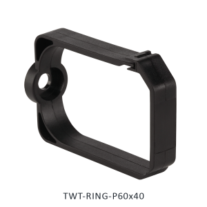 Пластиковое кольцо-органайзер для установки на 19" профиль, с защелкой