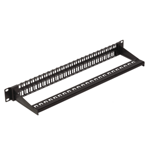Патч-панель наборная 19" высокой плотности, неэкранированная, 48 портов, 1U, с задним органайзером Патч-панель наборная 19" высокой плотности, неэкранированная, 48 портов, 1U, с задним органайзером