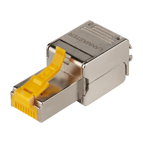 Полевой коннектор RJ45 8P8C, экранированный, кат.6