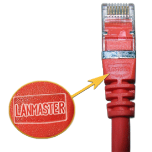 Патч-корд LANMASTER LSZH FTP кат.6, с заливными колпачками