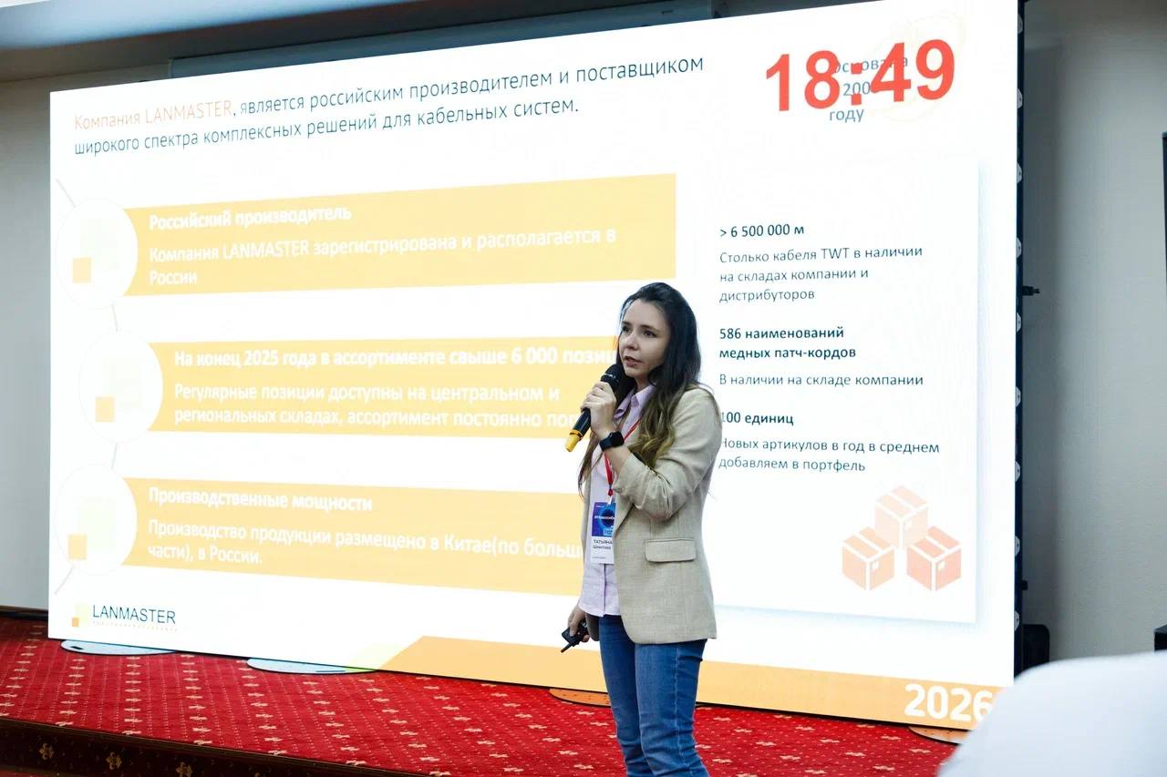 Презентация решений LANMASTER для партнеров