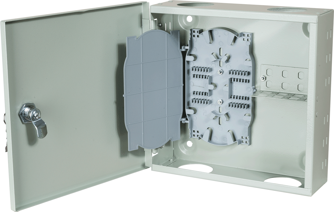 Кросс оптический Lanmaster lan-FOB-WM-8sc-St. Lanmaster lan-FOBM-WM-8sc. Настенный оптический бокс (шкаф) на 8 SC адаптеров с замком. FTTH настенный бокс на 8sc, в208а, 2*8.